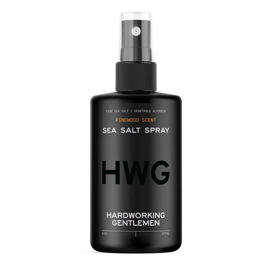 Hardworking Gentlemen Texturizing Sea Salt Hair Spray adds volume grit style signature pinewood scent freshen up hair scalp healthier