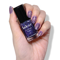 Londontown USA Lakur Minted in Style Nail Lacquer Polish Purple Glitter Shade Vegan Cruelty 16+ Free