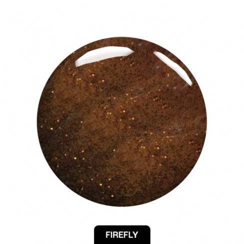 Dark and warm shade, in a fabulous formula is offering you the perfect season look! Chocolate Brown with Gold Sparks. Madam Glam Soak-Off Firefly Gel Nail Polish - Adoration  - Vegan. 5-Free. Cruelty-Free.