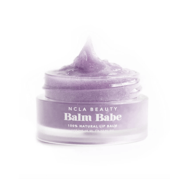 NCLA Beauty Balm Babe Lip Balm Lavender 100% Natural Vegan Soothes Nourishes Smooth Hydrated