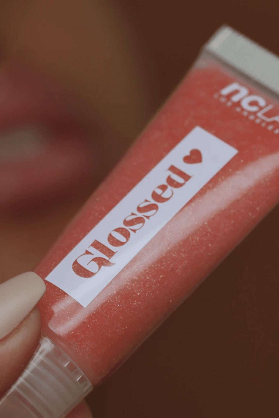 NCLA Beauty Glossed High Shine Moisturizing Lip Gloss Sunset Paraben Free Vegan Cruelty Free