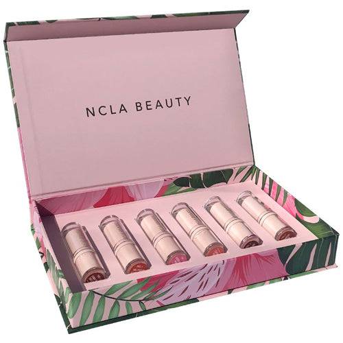 NCLA Beauty Semi-Matte Lipstick Set 6 colors Cruelty-Free Vegan Paraben Free