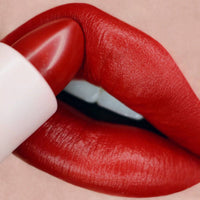 NCLA Beauty Semi-Matte Lipstick Vibrant Red Cream Calabasas Queen Cruelty-Free Vegan Paraben Free