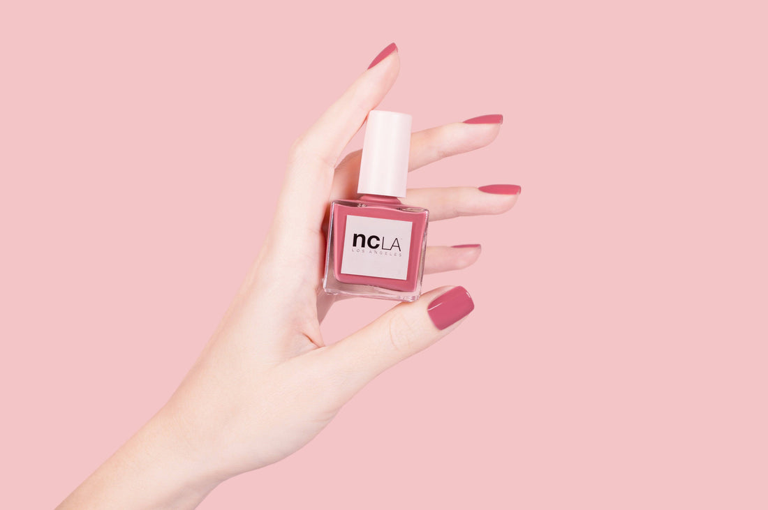 NCLA Beauty Vegan Cruelty Free Nail Lacquer Polish Pulling Up In My Pink Caddy 7-Free