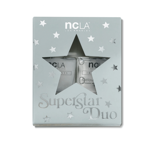 NCLA Beauty Nail Lacquer Polish Superstar Duo Top Base Duo Kit Vegan Cruelty Free