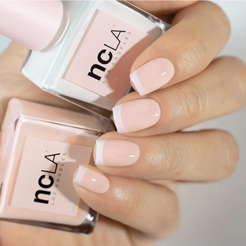 NCLA Beauty Nail Lacquer Polish French Manicure Kit Vegan Cruelty Free