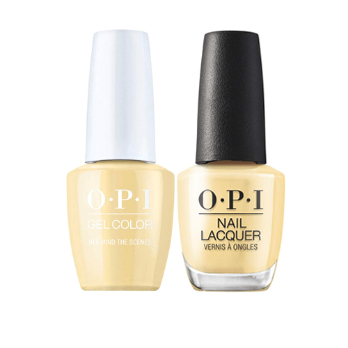 OPI, OPI GelColor + Matching Nail Lacquer Bee-hind The Scenes, Gel & Shellac Polish