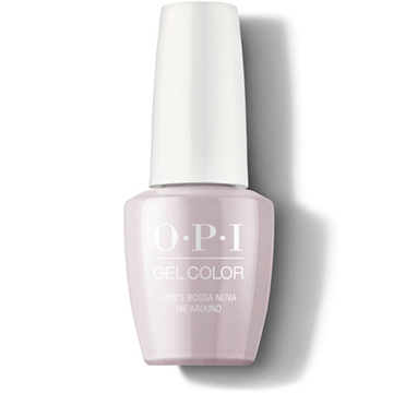 Creamy nude gel nail polish. Unbeatable shine. Easy removal in as fast as 7 minutes. 2+ weeks of wear. OPI GelColor Soak-Off Gel Nail Polish - Don't Bossa Nova Me Around #GCA60