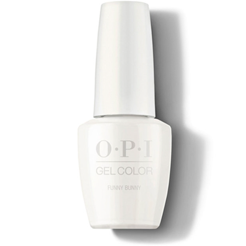 A light white gel nail polish. Unbeatable shine. Easy removal in as fast as 7 minutes. 2+ weeks of wear. OPI GelColor Soak-Off Gel Nail Polish - Funny Bunny #GCH22