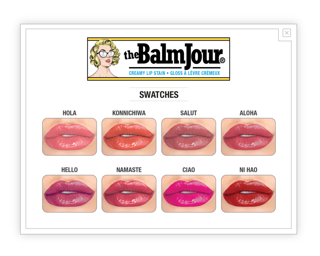 theBalm Cosmetics, theBalm BalmJour Creamy Lip Stain, Creamy Lip Stain
