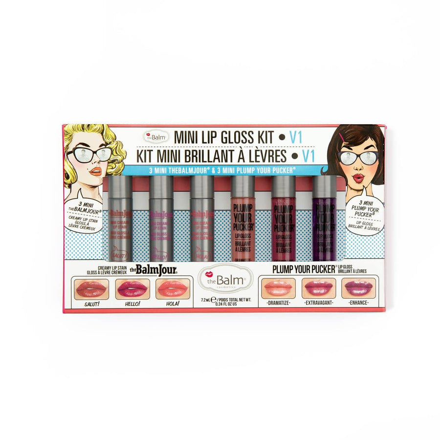theBalm Cosmetics, theBalm Mini Lip Gloss Kit Vol 1, Lip Gloss