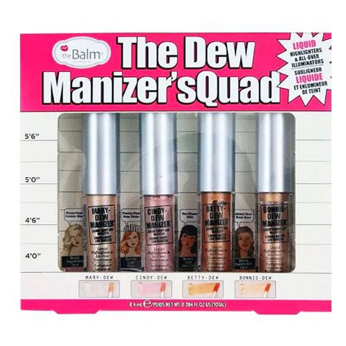 theBalm Cosmetics, theBalm The Dew Manizer'sQuad, Liquid Highlighter