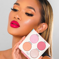 theBalm Cosmetics Will Powder Blush Quad Clean Ingredients - Recyclable Packaging - Highly Pigmented long-lasting versatile shades, both easy on the Eyes Cheeks Palette