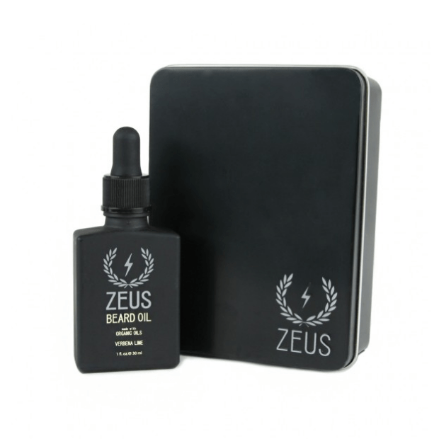 Zeus Beard, Zeus Beard Oil with Organic Oils Verbena Lime, Beard Oil