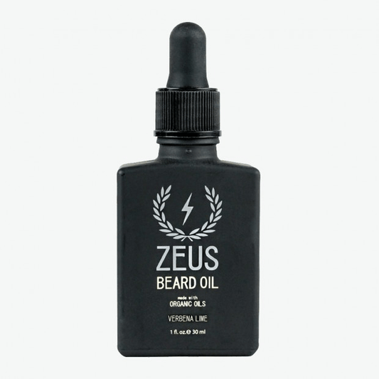 Zeus Beard, Zeus Beard Oil with Organic Oils Verbena Lime, Beard Oil